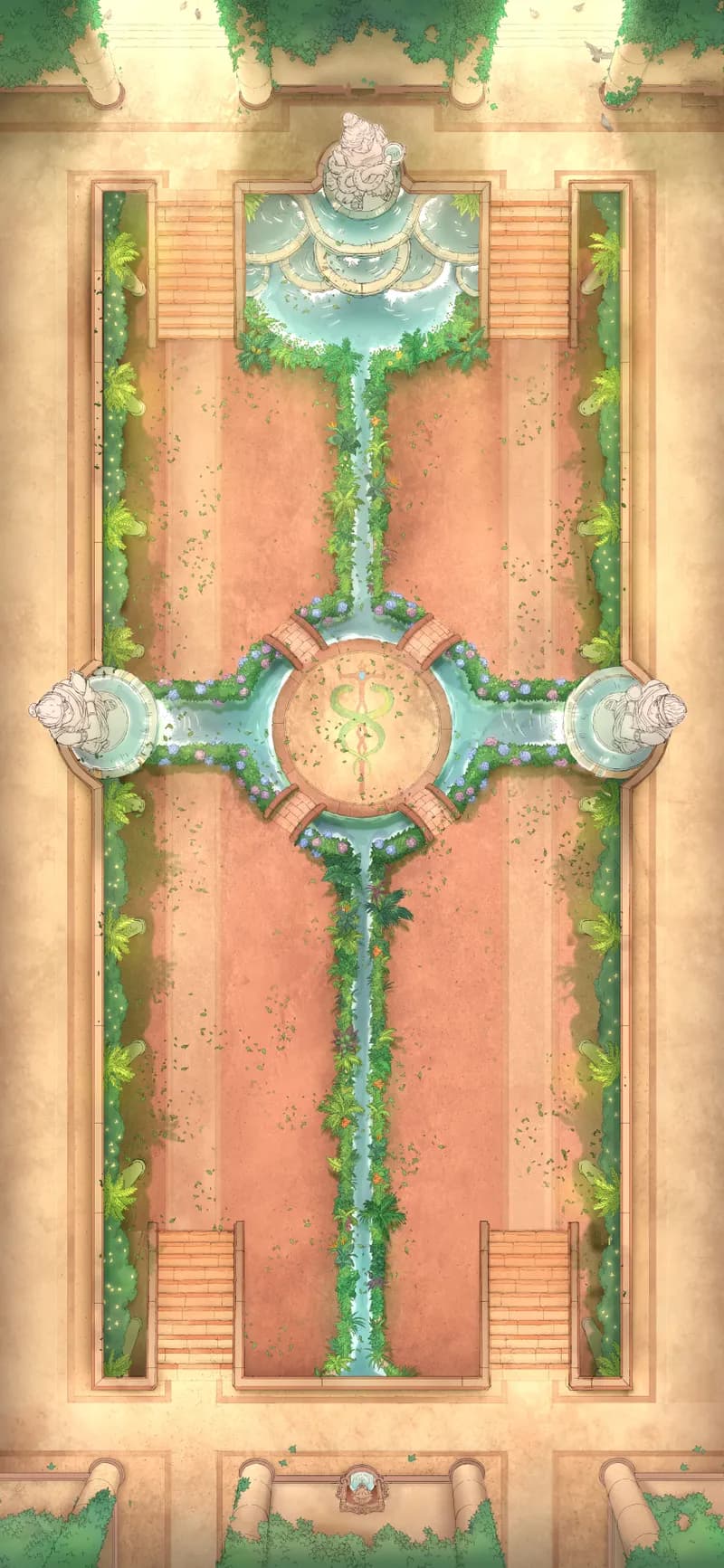 Plague Hospital map, Roman Hall variant thumbnail