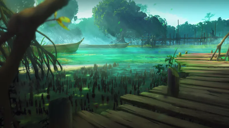 Mangrove Forest map, Original Day variant