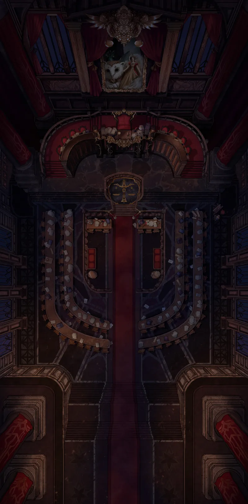 Court of Justice map, Night No Fire variant thumbnail