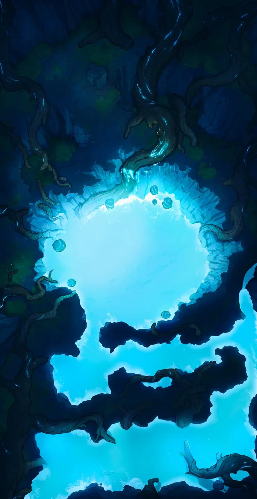 Yggdrasil Roots map, Sap Flood Empty variant thumbnail