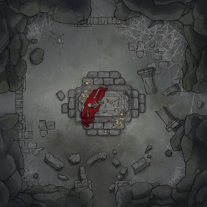 Modular Caves map, Ruins Altar Standard variant thumbnail