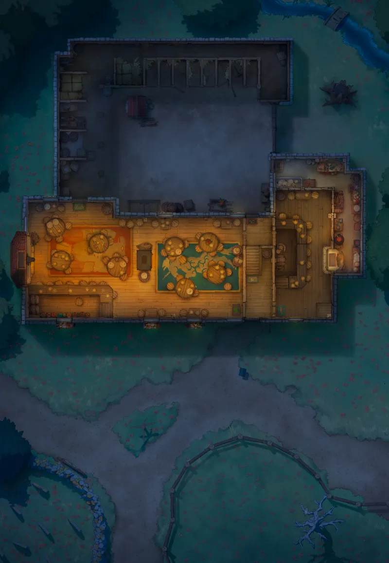 Ages of the Vale: Coaching House map, Indoors Original Night variant thumbnail