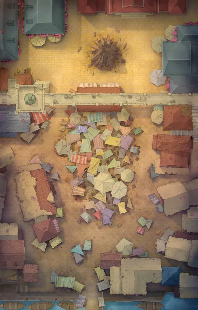 City Marketplace map, Bonfire Day variant thumbnail