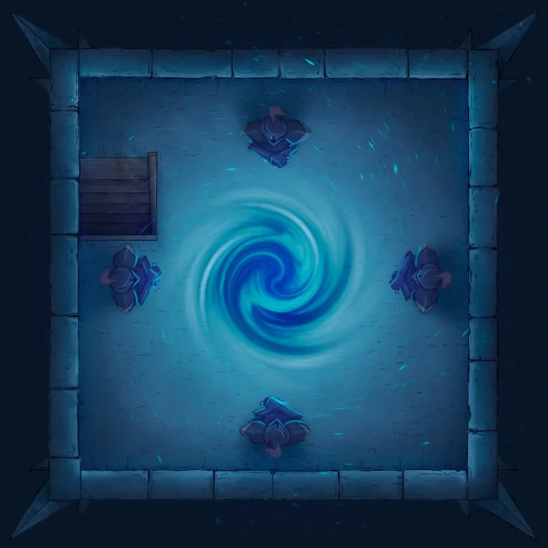 Magic Wizard's Tower map, Rooftop 10 variant thumbnail