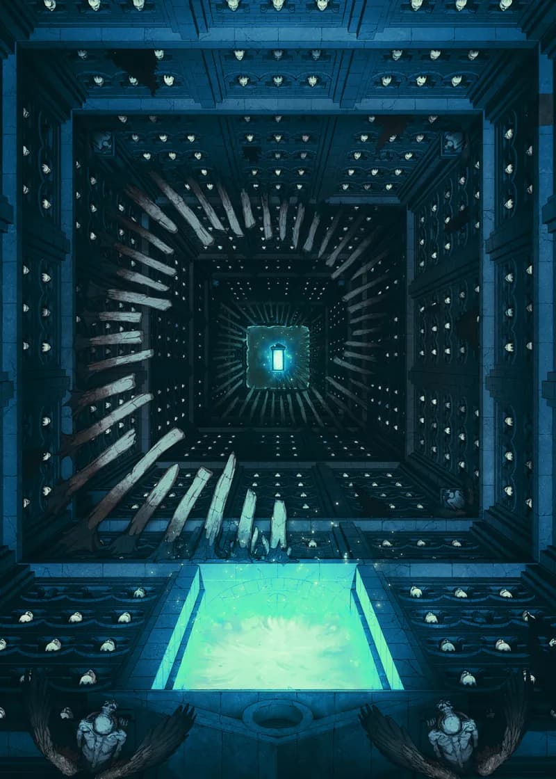 Wizard Prison Pt. 2 map, Ghostly Flame variant