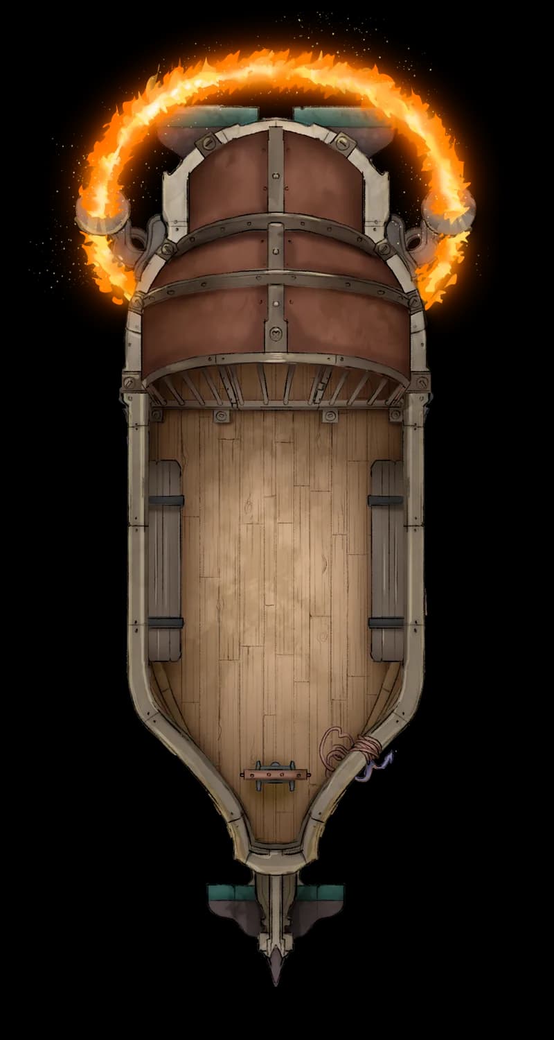 Airships! Pt. 3 map, Elemental Caged Carriage variant thumbnail