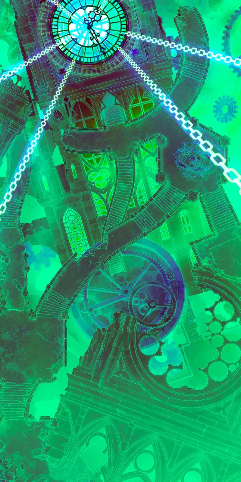 Chrono Chaos Ruins map, Time Stop variant thumbnail
