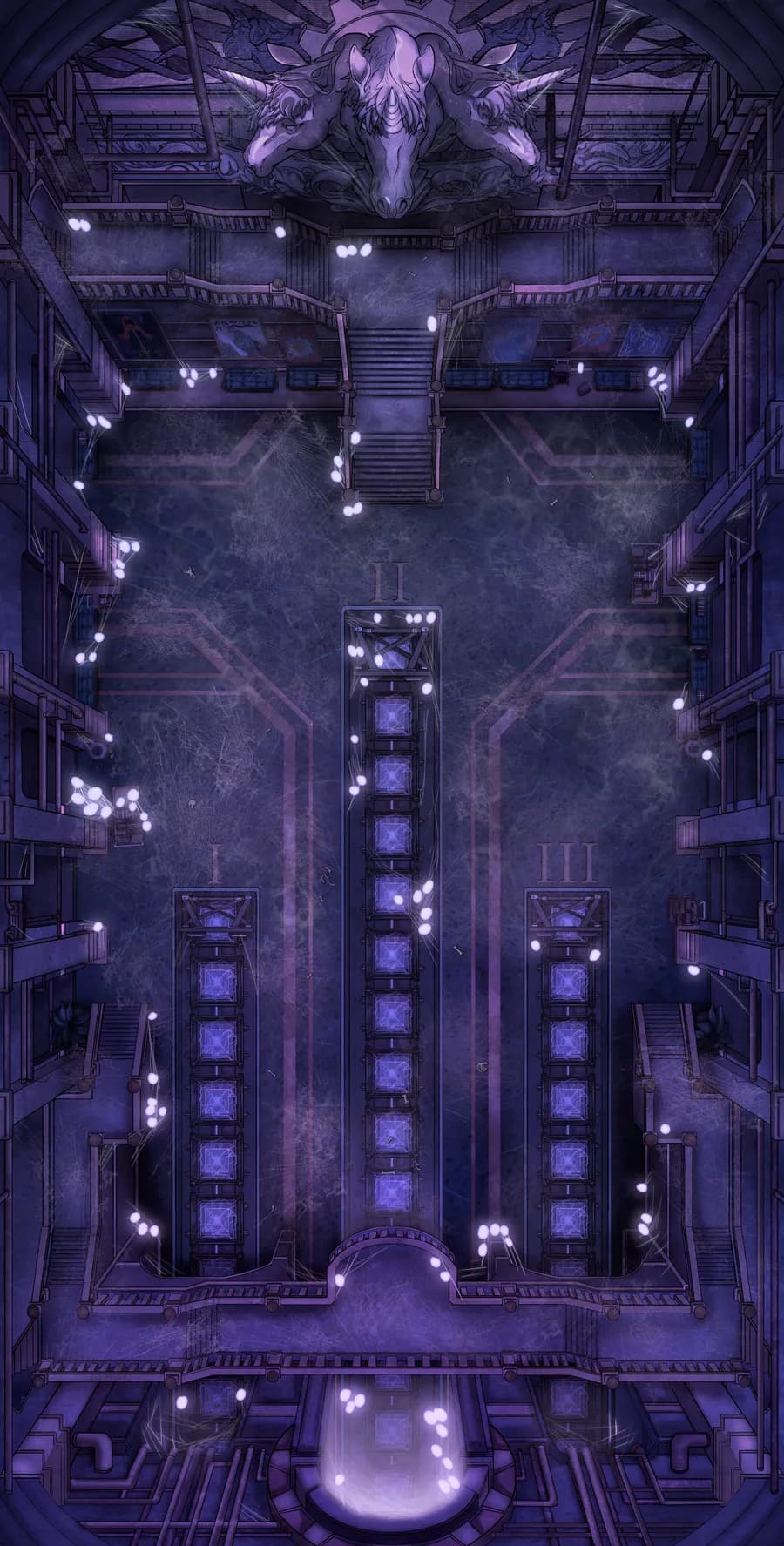 Train Station Platforms map, Spider Queen Nest Lightning Rail variant thumbnail
