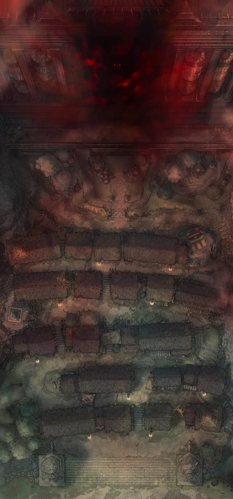 The Forbidden Gates map, Flame Demon variant thumbnail