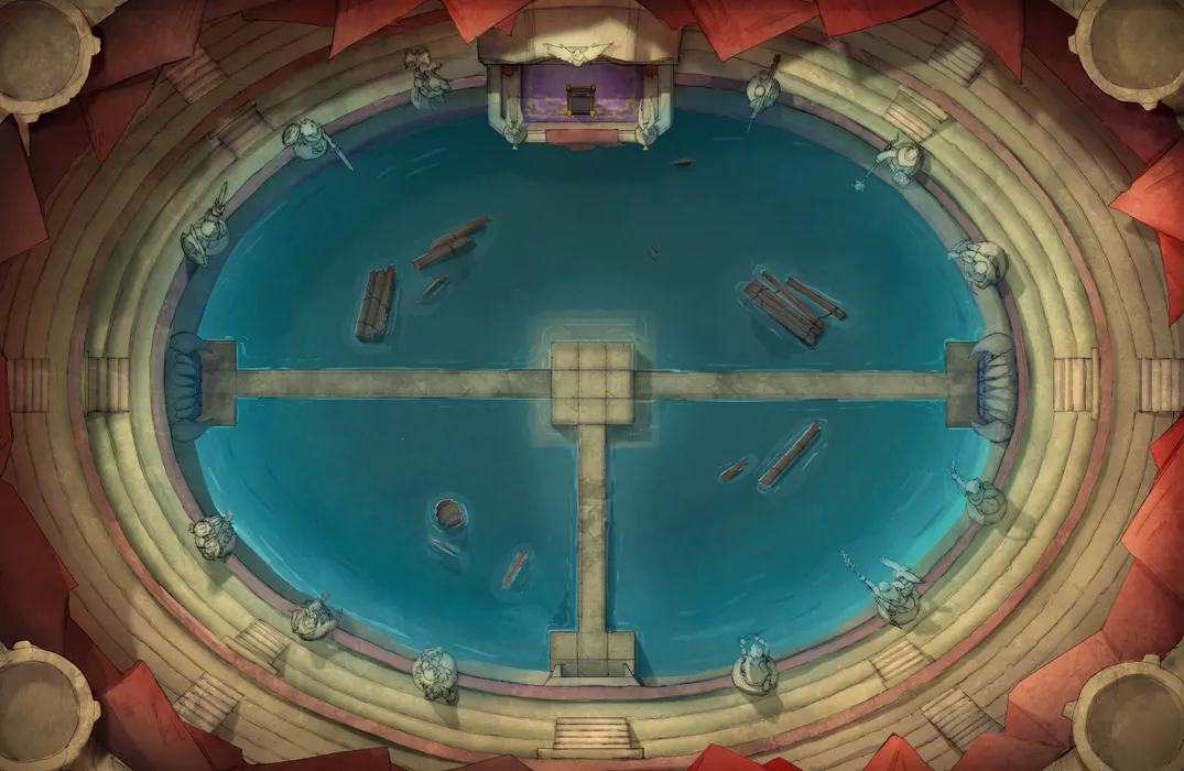 Colosseum of Challenges map, Multiple Water Stages Day variant thumbnail