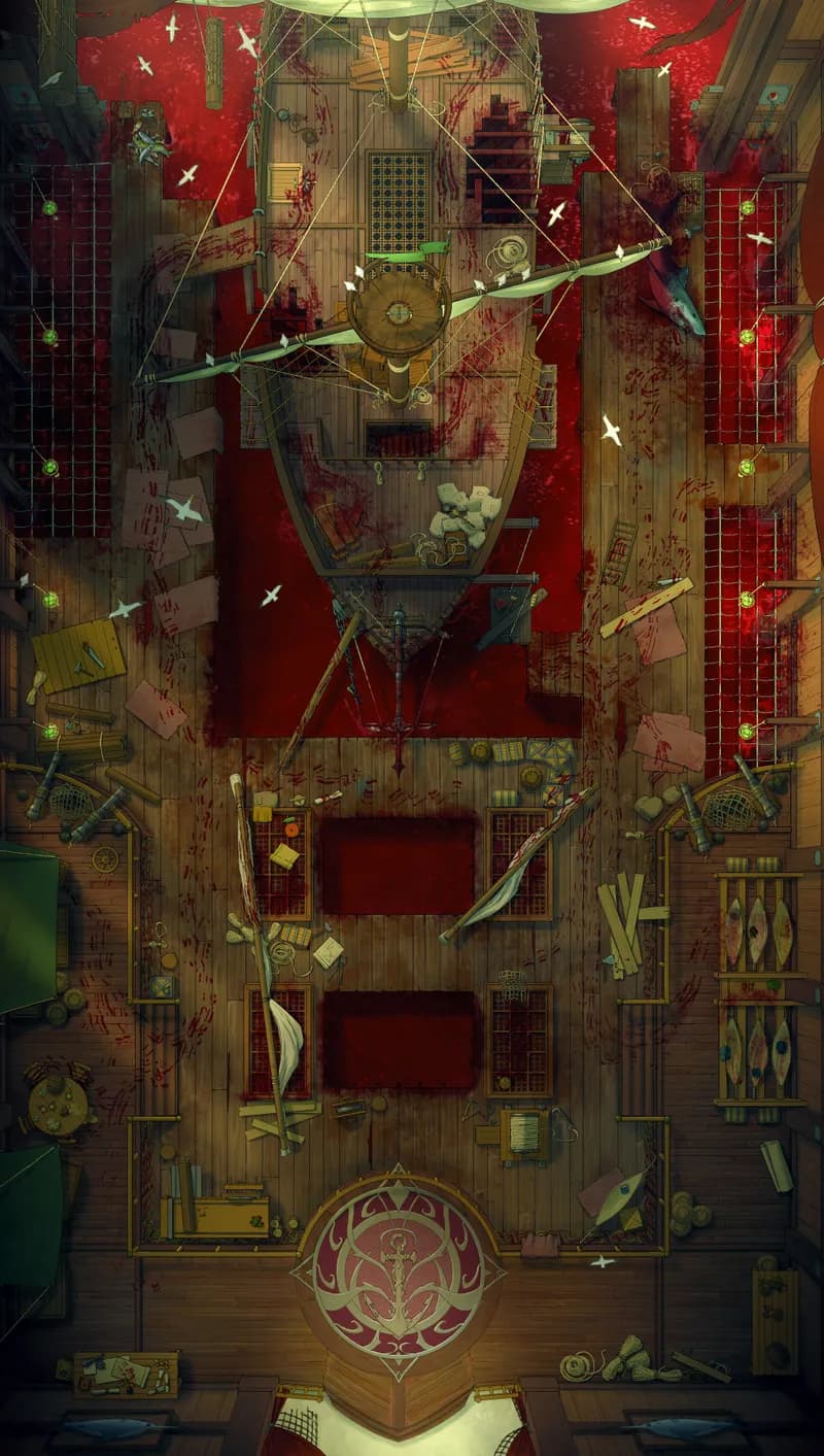 Secret Sailor Lair map, Sea of Blood variant thumbnail