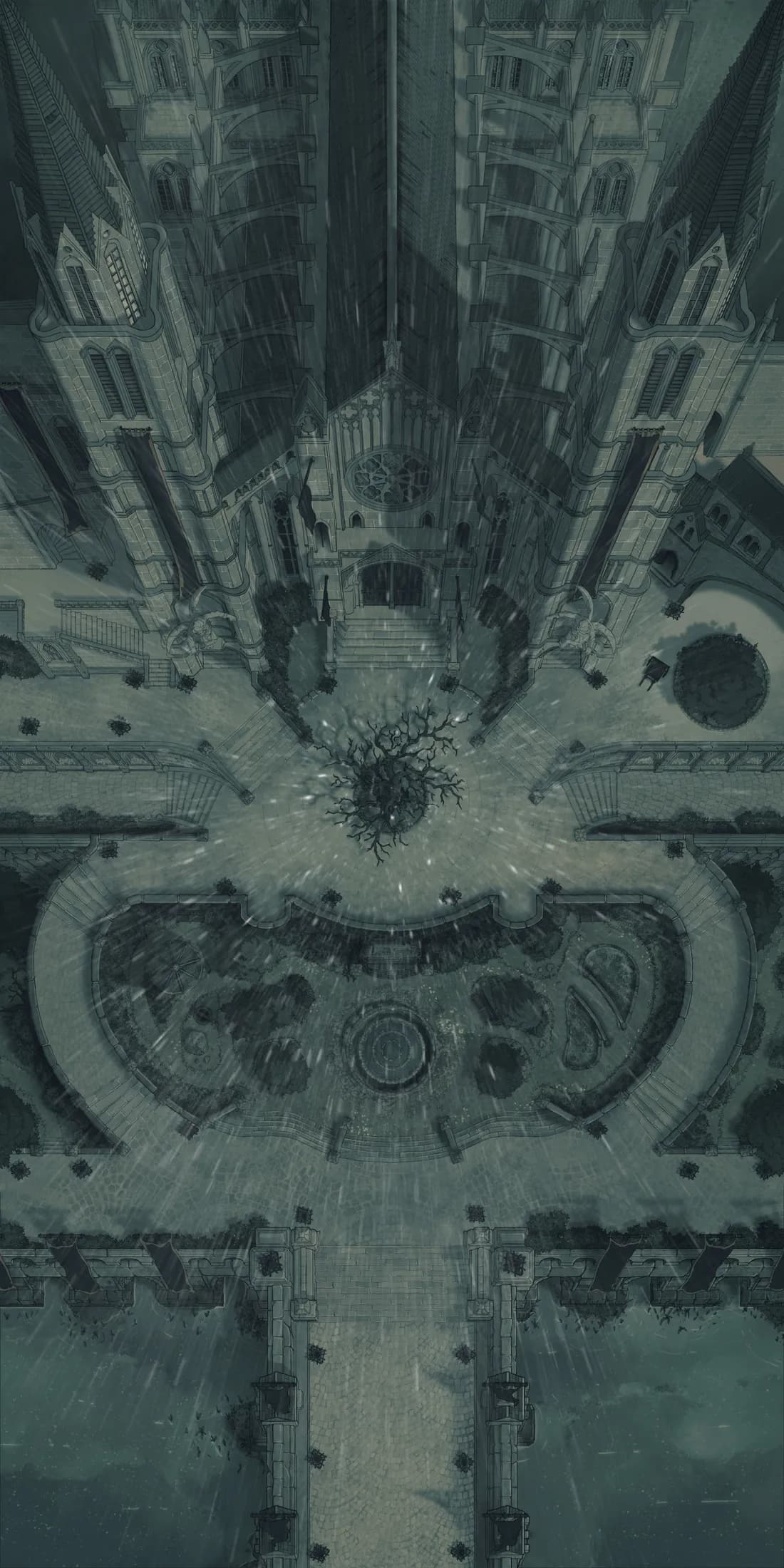 Grand Cathedral map, Rain variant thumbnail