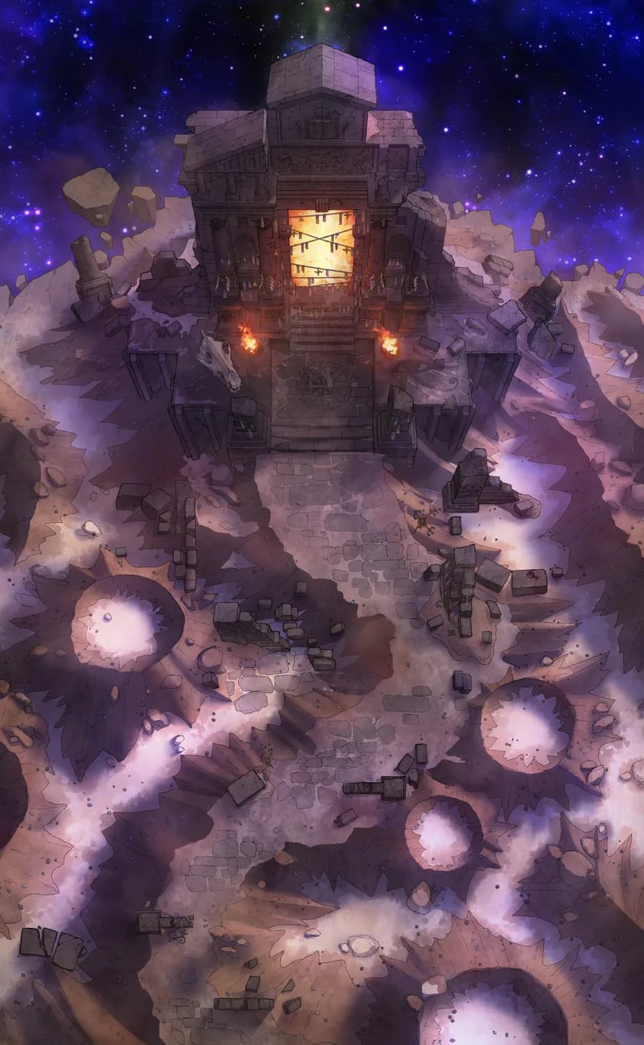 Wizard Prison Pt. 1 map, Original Day variant