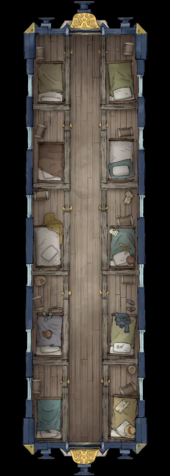Lightning Rail map, Sleeper Car variant thumbnail