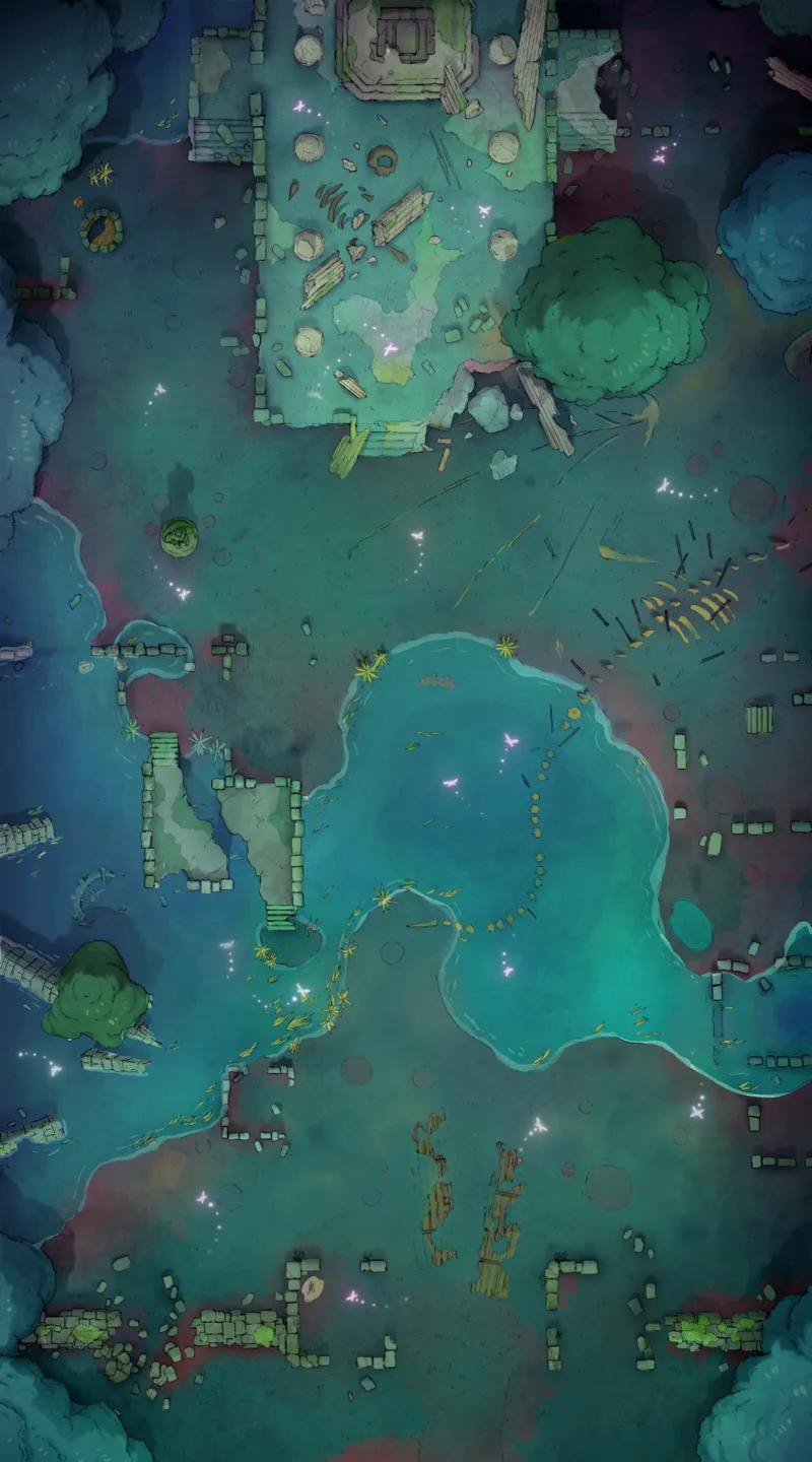 Ancient Battlefield map, Fae Day variant thumbnail
