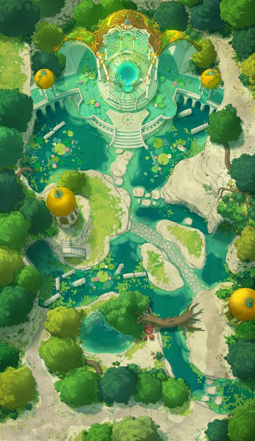 Nymph Fountain map, Fountain variant thumbnail