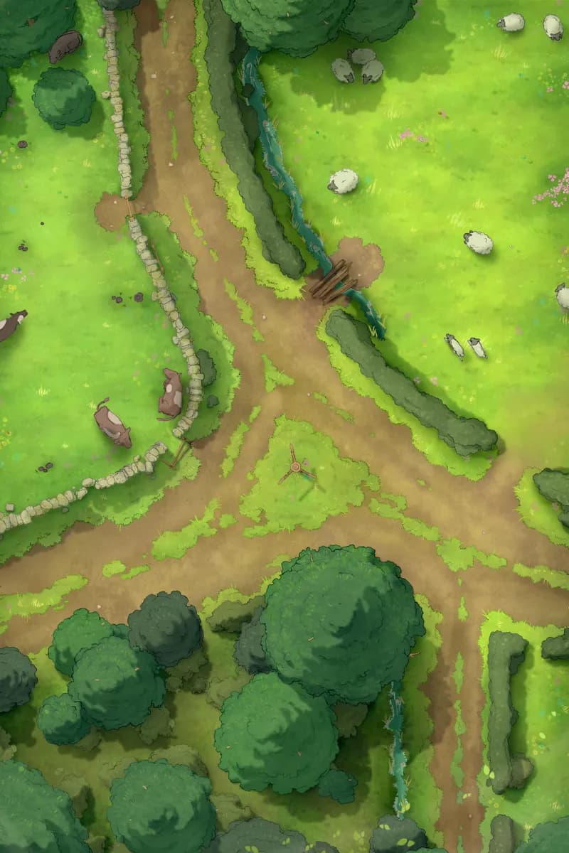 Crossroads map, Livestock Day variant thumbnail