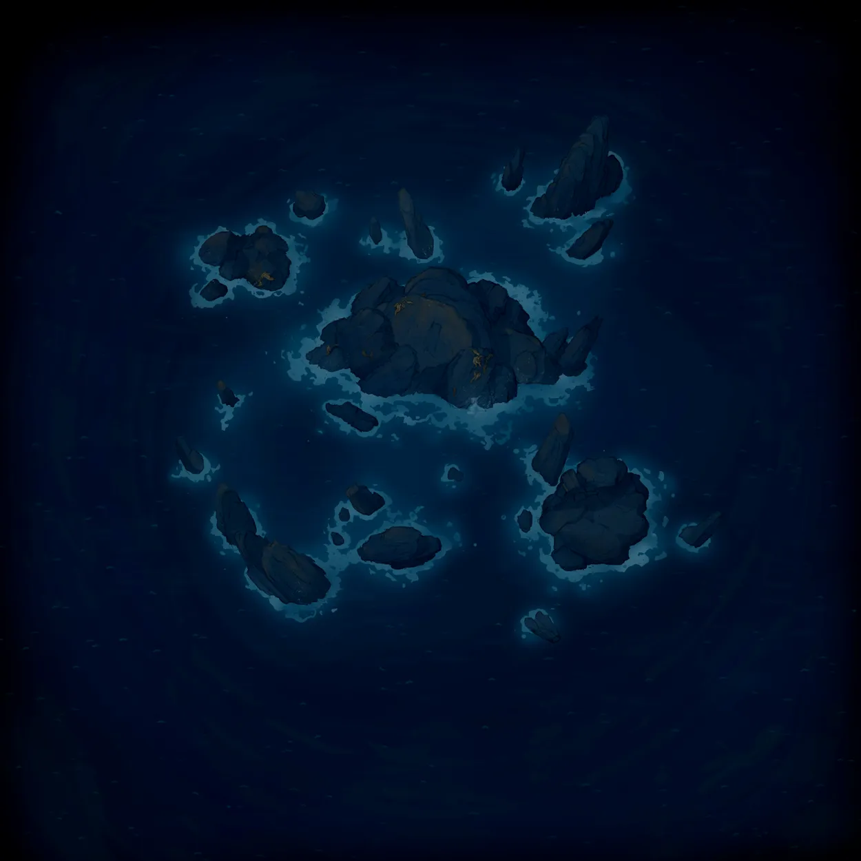Open Ocean map, Rocks Night variant thumbnail