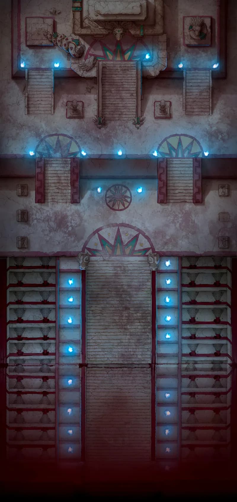 Temple of the Couatl Exterior map, Blood Temple Night variant thumbnail