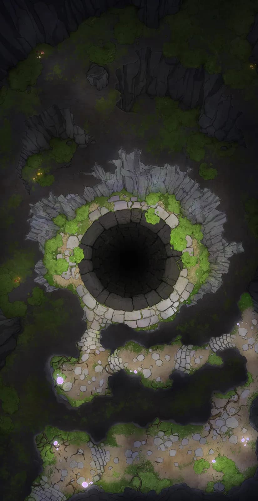 Yggdrasil Roots map, Cave No Roots variant thumbnail