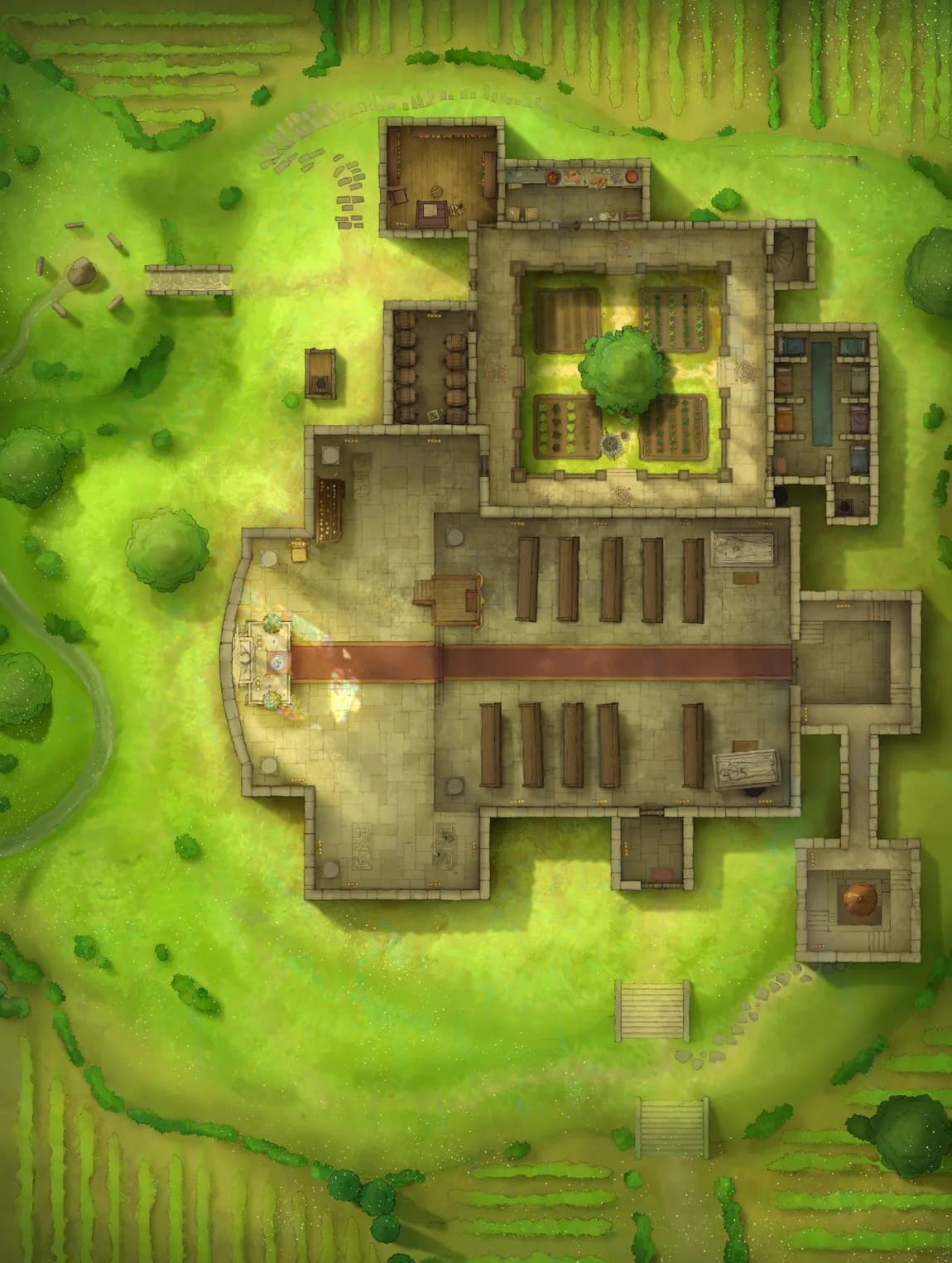 Pseudodragon Lair map, Original Day variant thumbnail