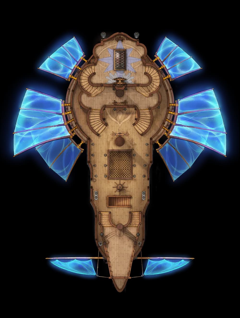 The Crystal Veil map, Props Off Level 4 variant thumbnail