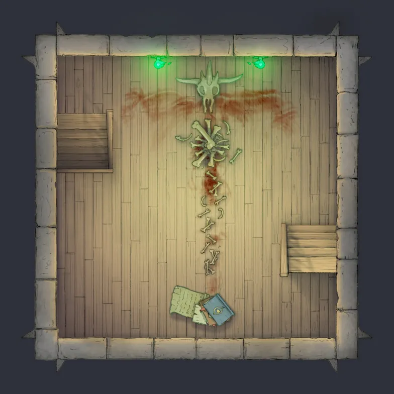 Magic Wizard's Tower map, Interior Floor 34 variant thumbnail