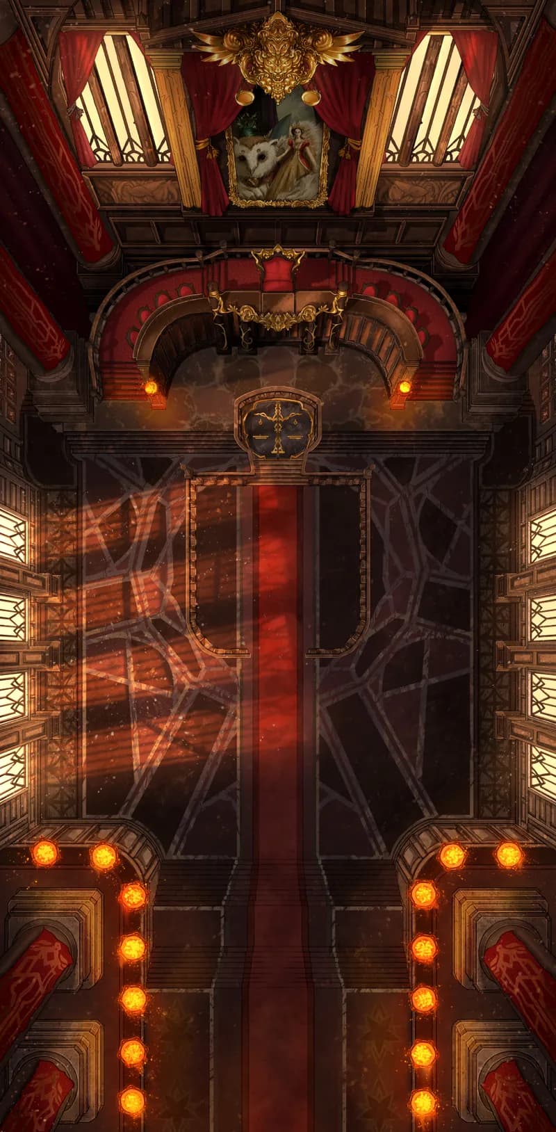 Court of Justice map, Open Court variant thumbnail