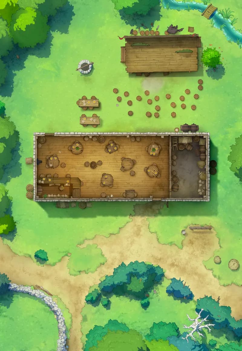 Ages of the Vale: Tavern map, Indoors Stage Day variant thumbnail
