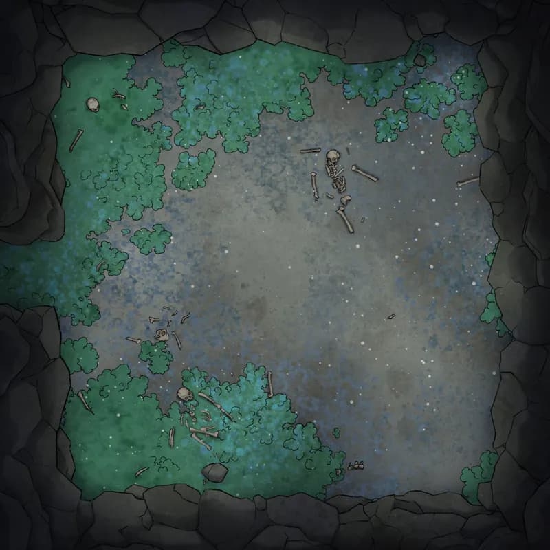 Modular Caves map, Mossy Cave 04 variant thumbnail