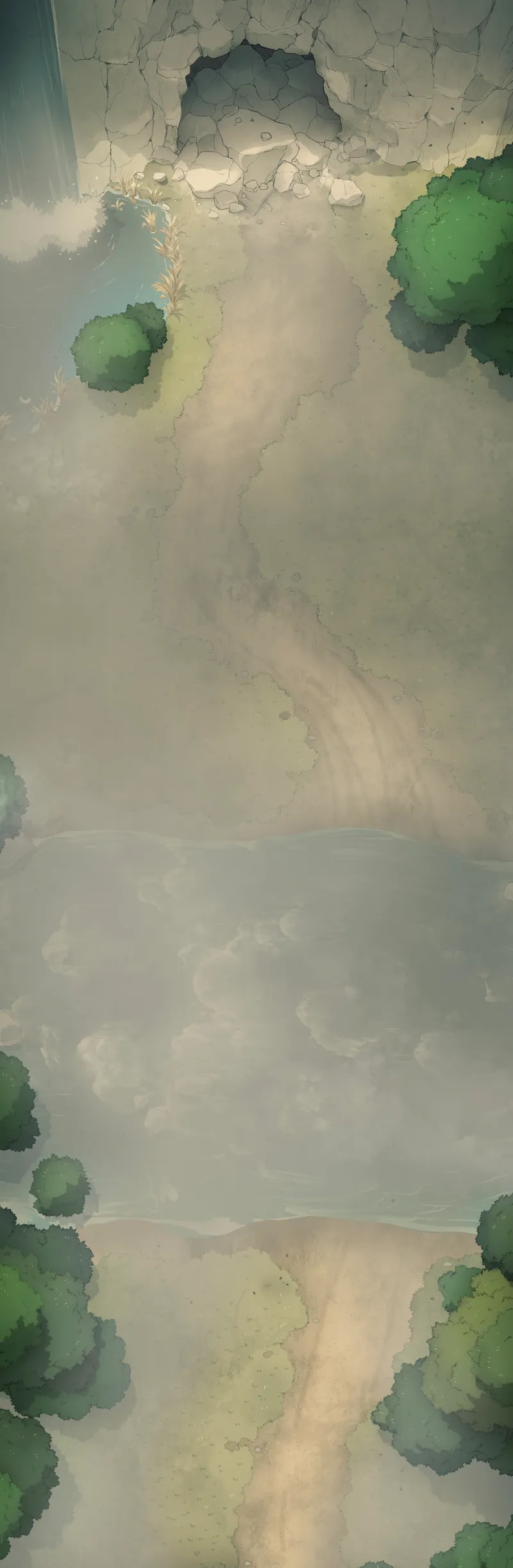 Caravan Roadblock map, Fog variant thumbnail