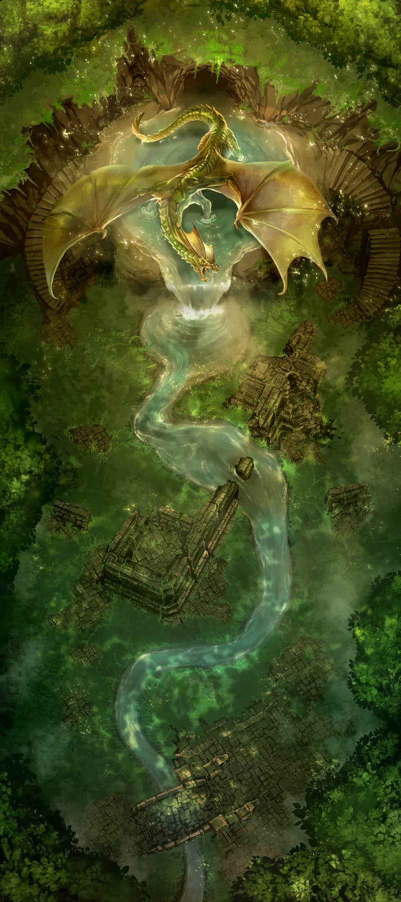 Green Dragon Lair map, Dragon variant thumbnail