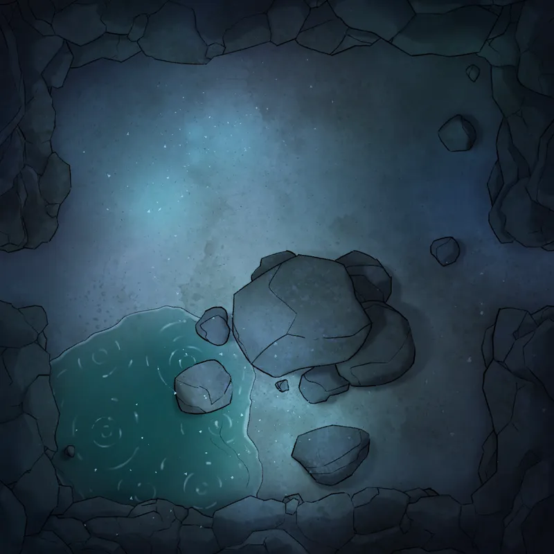 Modular Caves map, Underwater Springs Medium Puddle 02 variant thumbnail