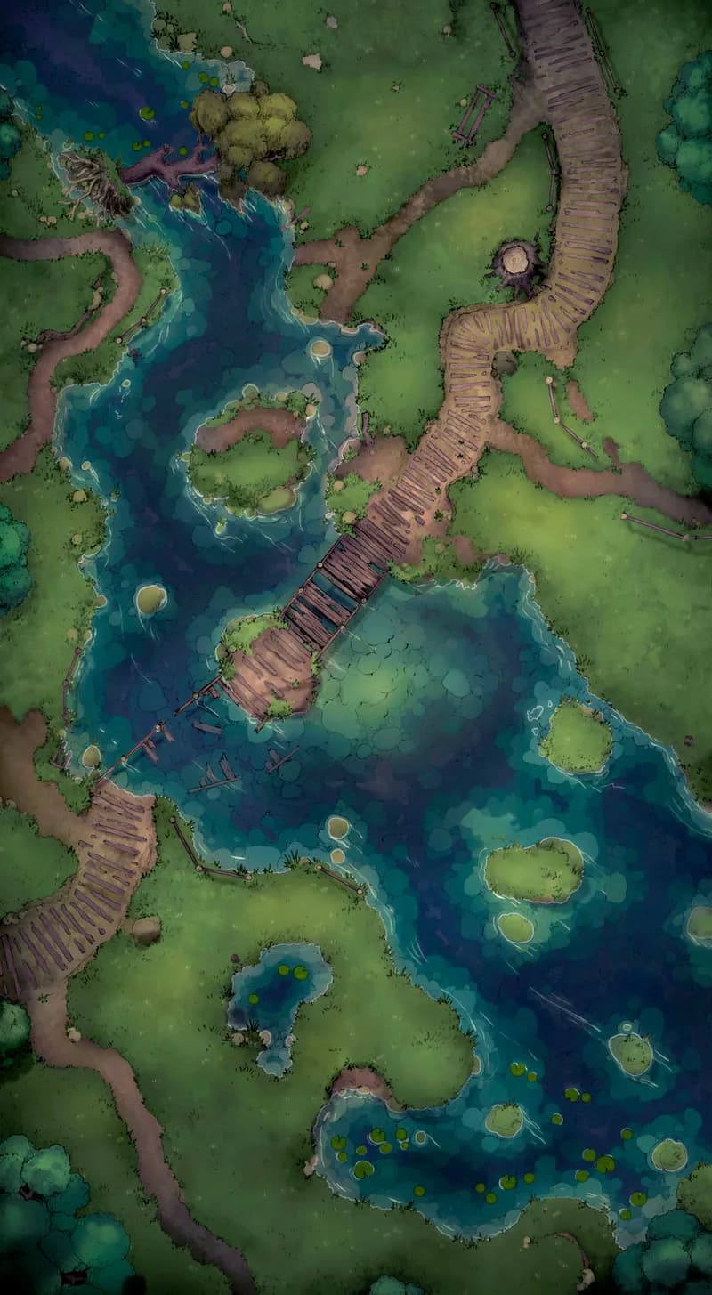 Banshee Moor map, Summer variant thumbnail