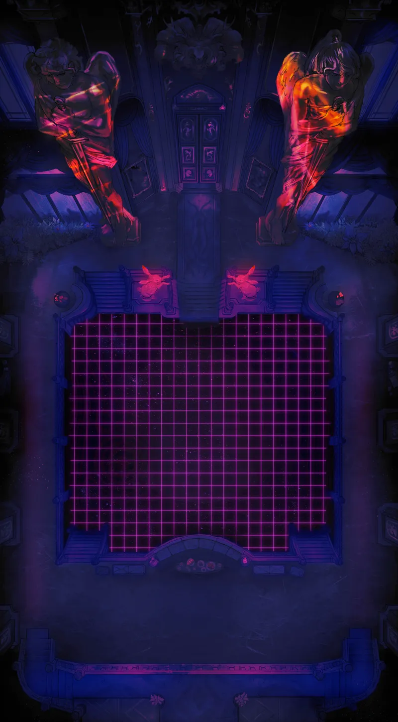 Opulent Ballroom map, Outrun variant thumbnail