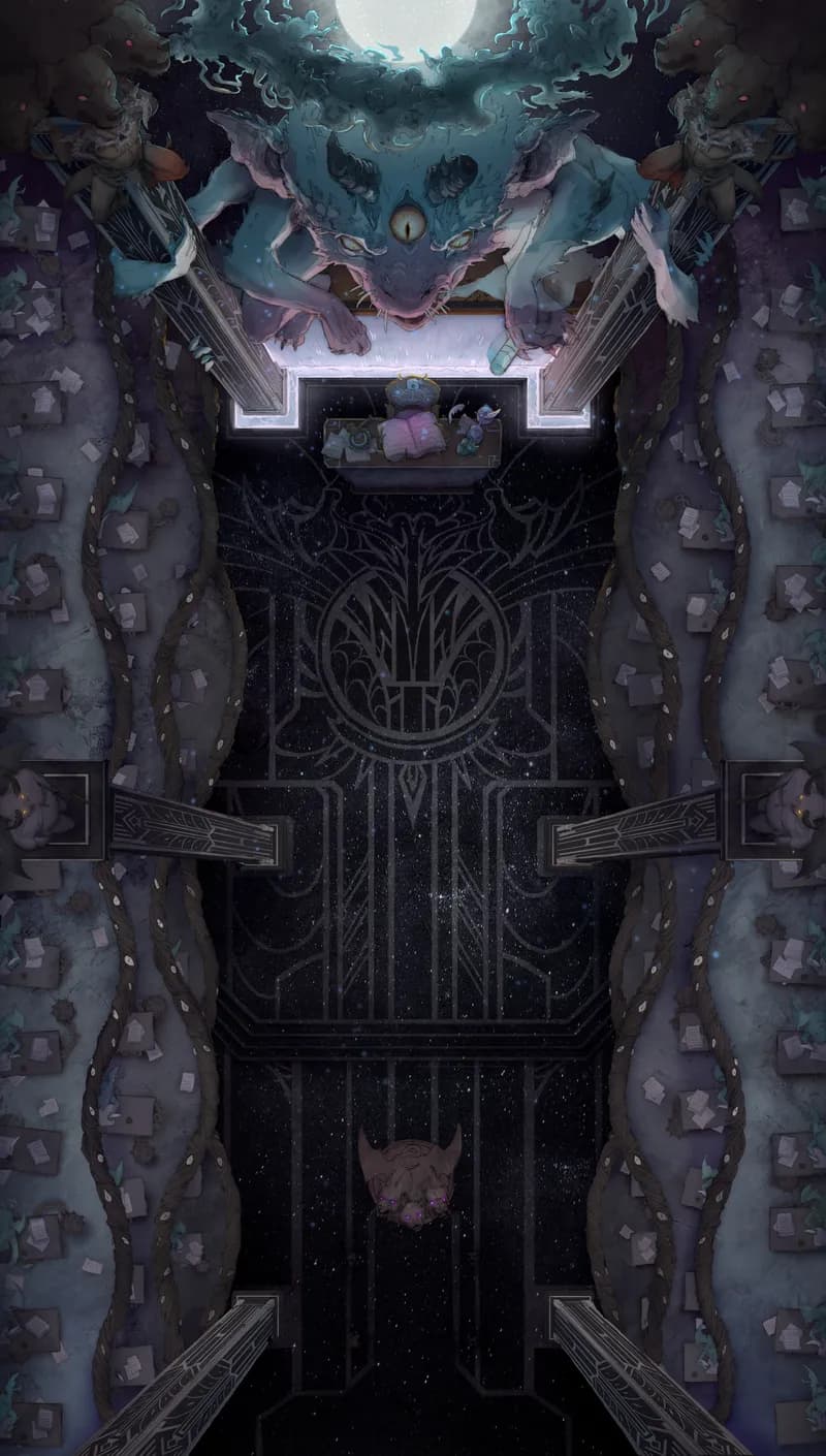 Hell's Tax Office map, Planar Hell variant thumbnail