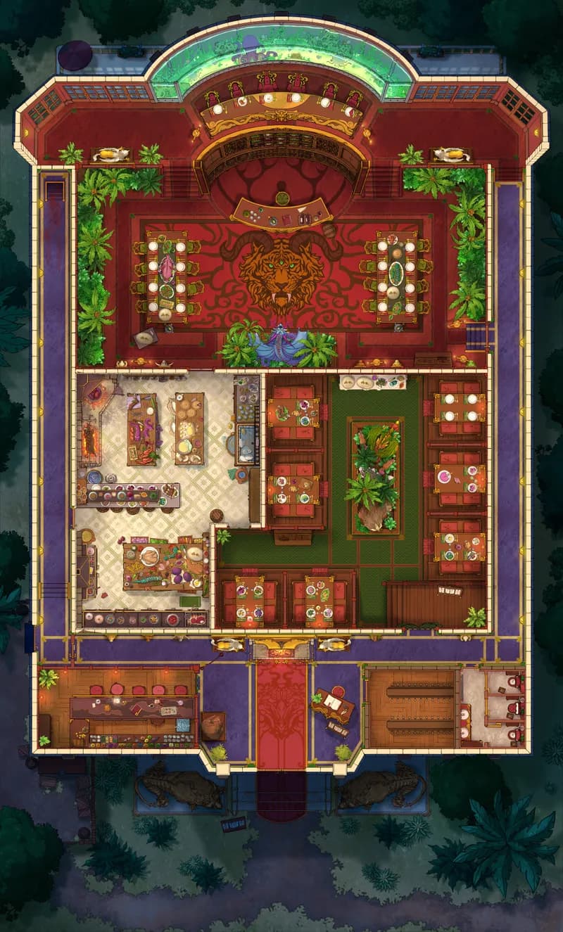 Monster Hunter Restaurant map, Original Night variant thumbnail