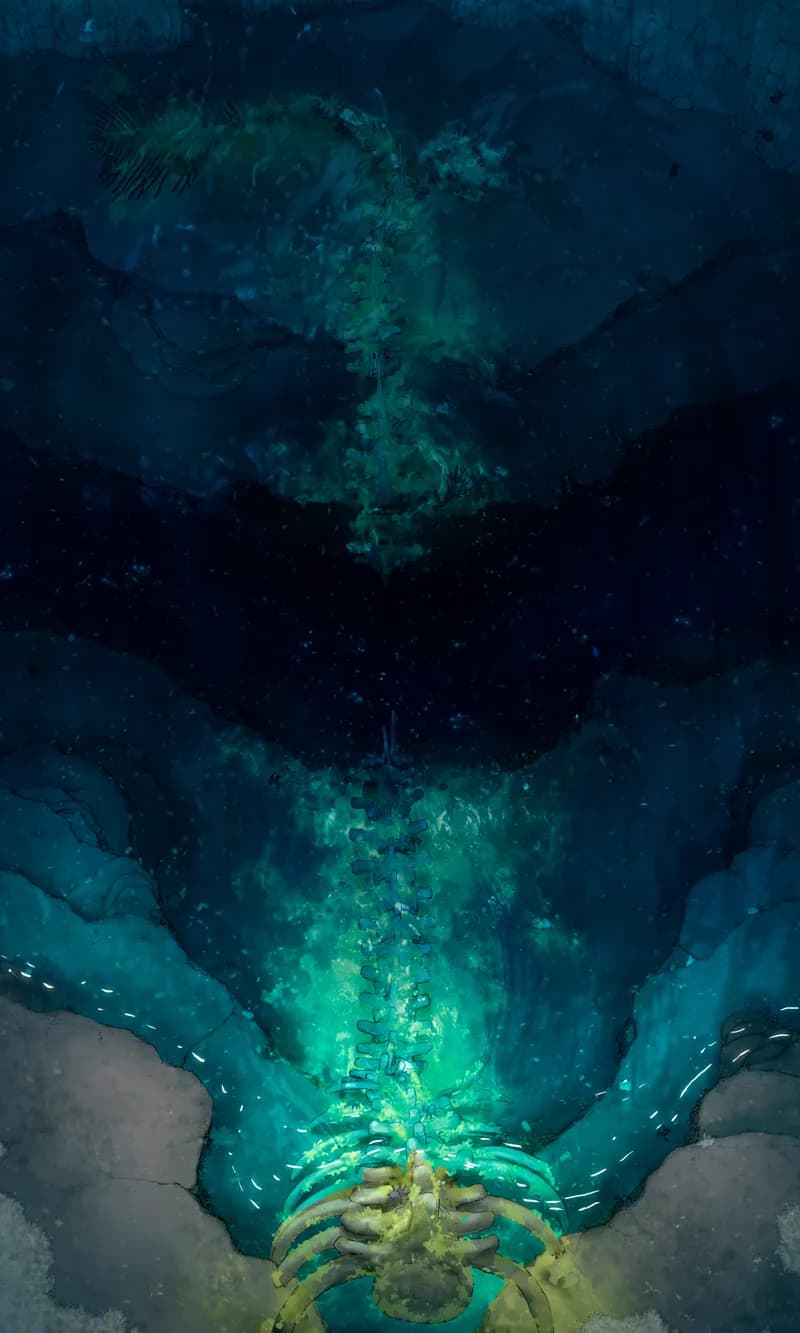 Abyssal Fall map, Zone 2 Receding 01 variant thumbnail