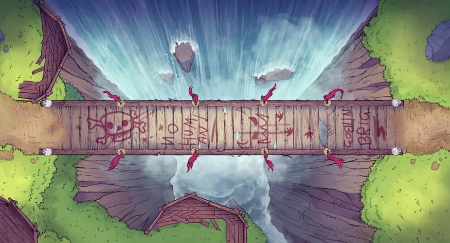 Goblin Bridge map, Silly Goblins Day variant thumbnail