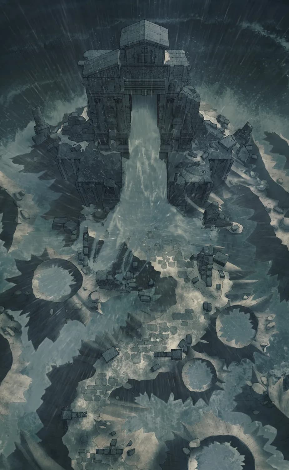 Wizard Prison Pt. 1 map, Ocean Prison variant thumbnail