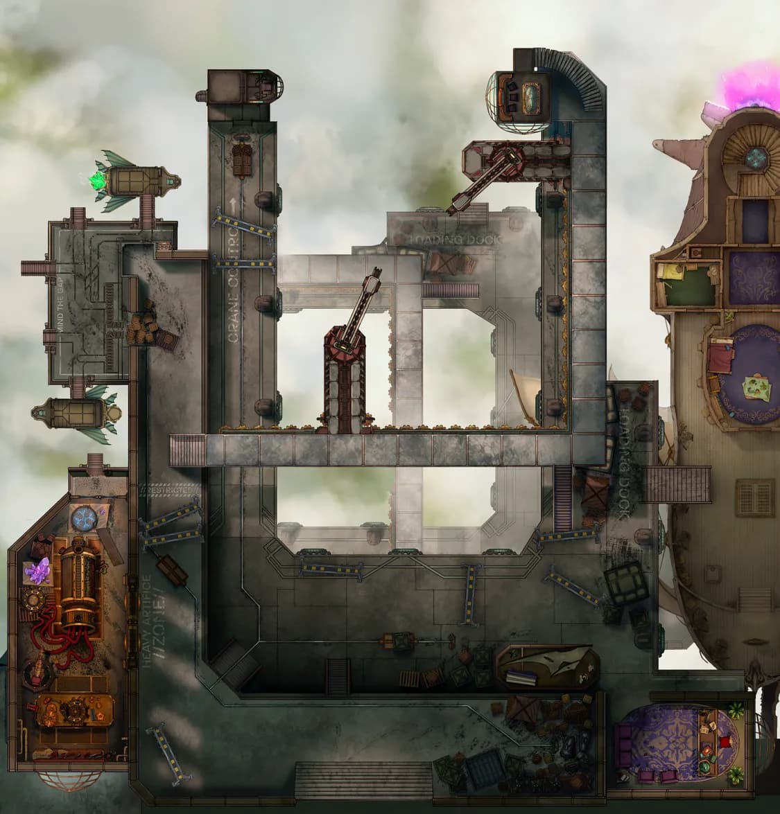 Hangar Bay map, Barricades variant thumbnail