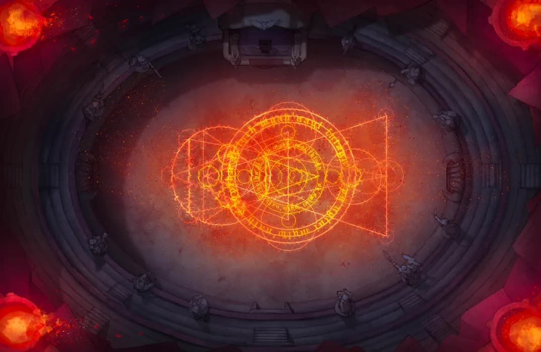 Colosseum of Challenges map, Cult Summoning Night variant thumbnail