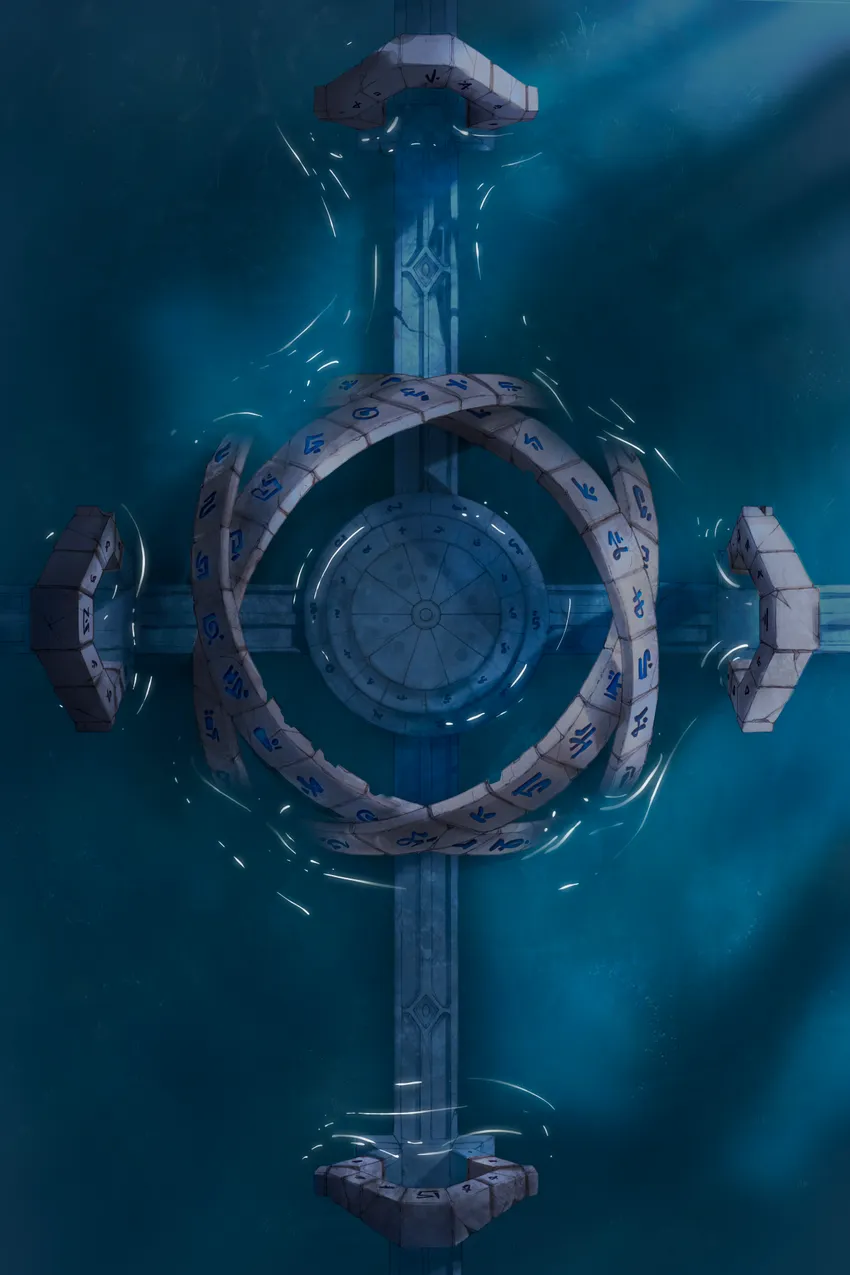 Celestial Gate map, Flooded variant thumbnail