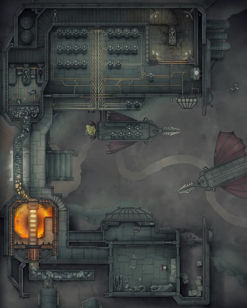 Warforged Factory map, Mournlands Day variant thumbnail