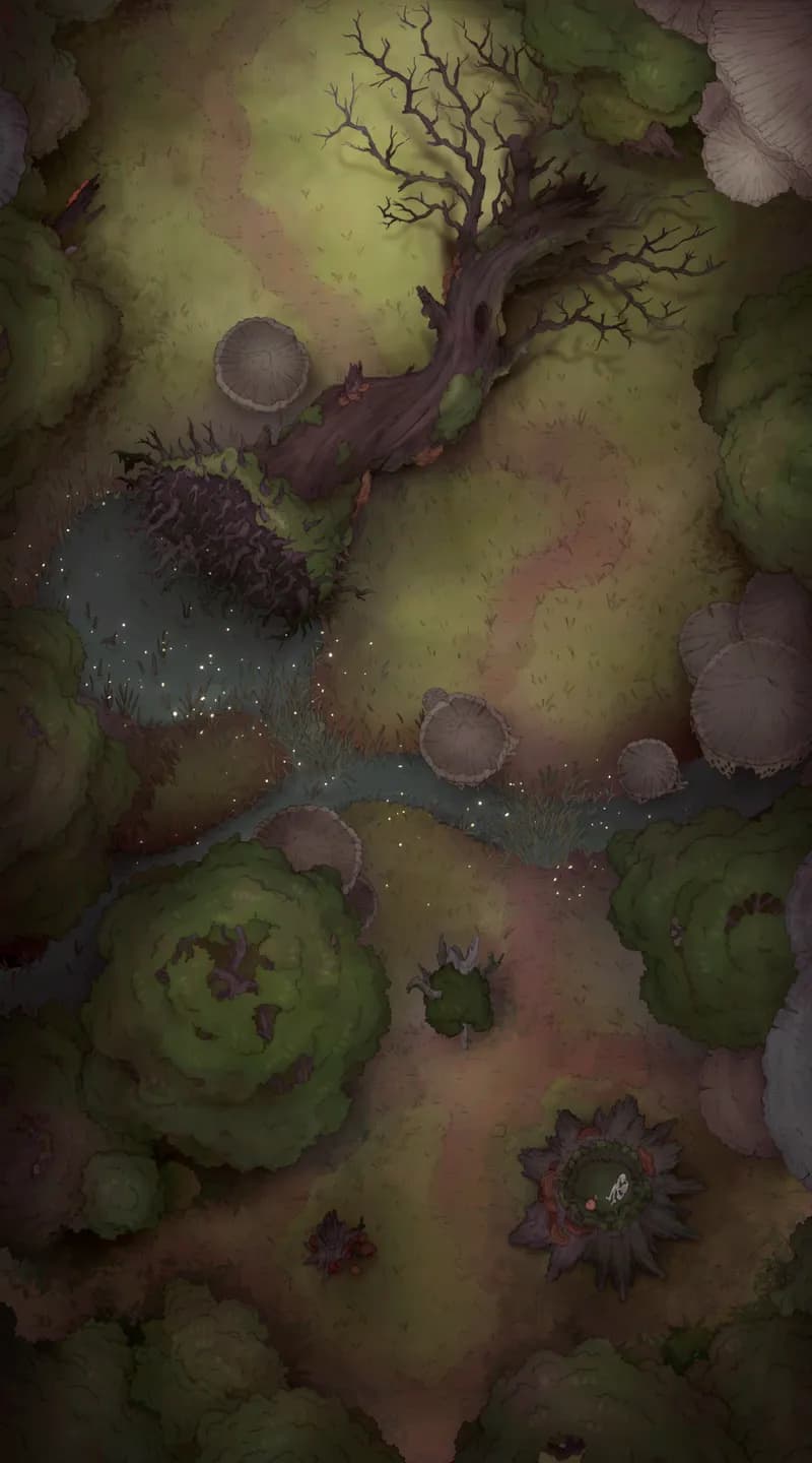 Depths of the Festerwood map, Meadows Day variant thumbnail