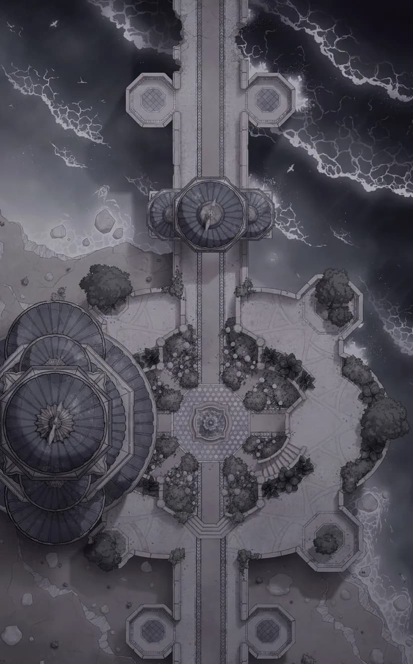 Djinn Gardens map, Shadowlands variant thumbnail