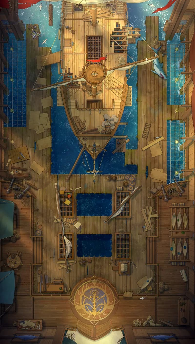 Secret Sailor Lair map, Original Day variant thumbnail