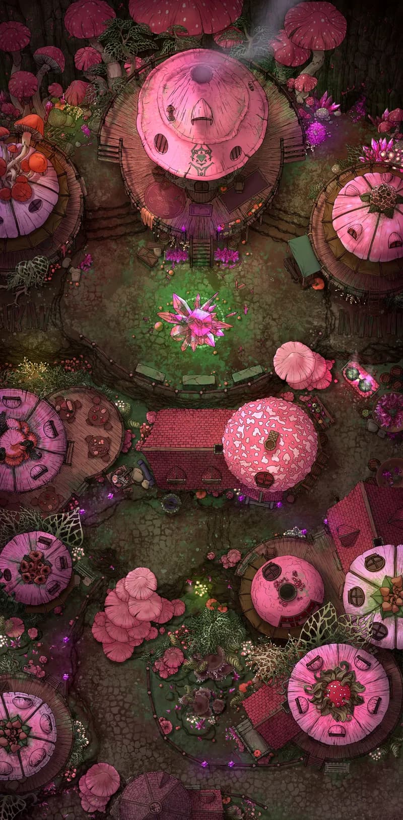 Gnome City Centre map, Spring variant thumbnail