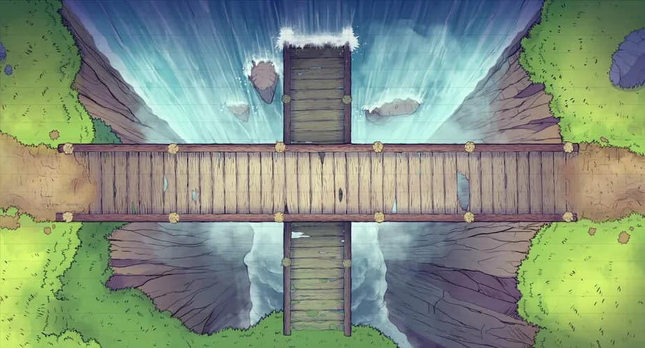 Goblin Bridge map, Cross Bridge Day variant thumbnail