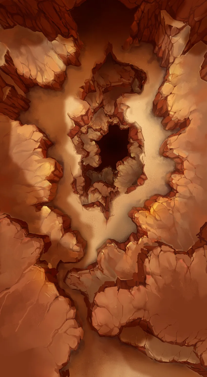 Blue Dragon Lair map, To the Underdark variant thumbnail